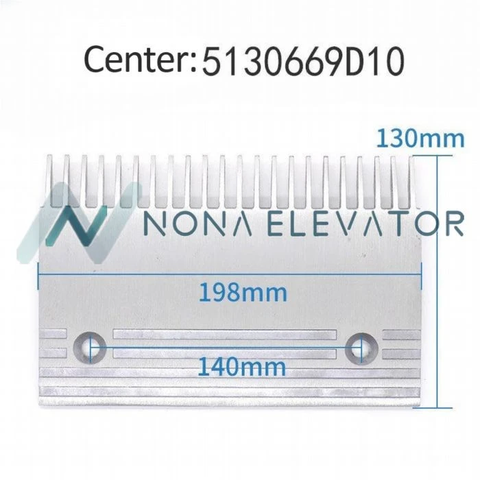 KONE Escalator Comb Plate 5130667D10 5130669D10