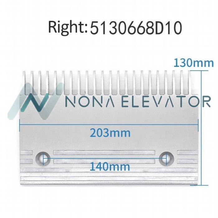 KONE Escalator Comb Plate 5130667D10 5130669D10 5130668D10