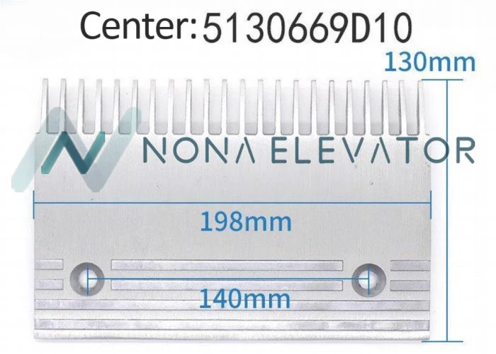 KONE Escalator Comb Plate 5130667D10 5130669D10 KONE Escalator Comb Plate 5130667D10 5130669D10